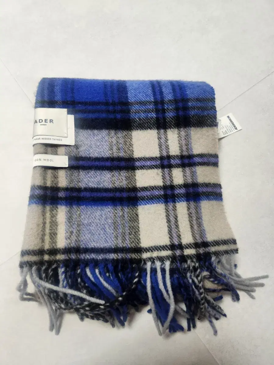 ★2023FW新作★ADERERROR★Revint plaid muffler ☆2023FW新作☆ADERERROR☆Revint plaid muffler (ADERERROR